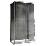 Душевой уголок ABBER Schwarzer Diamant П-образный AG30100H-S60-S60 100*60*195 L/R без поддона Душевой уголок ABBER Schwarzer Diamant П-образный AG30100H-S60-S60 100*60*195 L/R без поддона