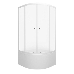 Душевое ограждение Triton Вельвет 90*90*192,5 с поддоном