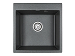 Кухонная мойка Paulmark Praktisch PM105152-DG 51*52 графит Кухонная мойка Paulmark Praktisch PM105152-DG 51*52 графит