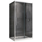 Душевой уголок ABBER Schwarzer Diamant AG30150H-S75 150*75*195 L/R без поддона Душевой уголок ABBER Schwarzer Diamant AG30150H-S75 150*75*195 L/R без поддона