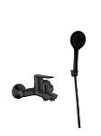 Смеситель Esko Lagos Black LG54B для ванны и душа, c аксессуарами Смеситель Esko Lagos Black LG54B для ванны и душа, c аксессуарами