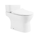 Чаша унитаза BelBagno Steam BB130CPR безободковая, P-trap Чаша унитаза BelBagno Steam BB130CPR безободковая, P-trap