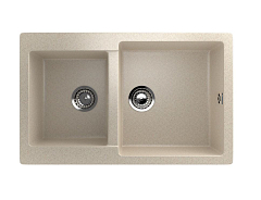Кухонная мойка Ulgran Classic U-505 77*50 (-328, бежевый) Кухонная мойка Ulgran Classic U-505 77*50 (-328, бежевый)