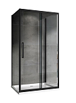 Душевой уголок ABBER Schwarzer Diamant П-образный AG30120BH-S60B-S60B 120*60*195 L/R без поддона Душевой уголок ABBER Schwarzer Diamant П-образный AG30120BH-S60B-S60B 120*60*195 L/R без поддона
