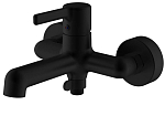 Смеситель Esko Column Black CLM54B для ванны и душа, без аксессуаров Смеситель Esko Column Black CLM54B для ванны и душа, без аксессуаров
