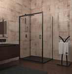 Душевой уголок Veconi Rovigo RV-046B 140*80*195 без поддона Душевой уголок Veconi Rovigo RV-046B 140*80*195 без поддона