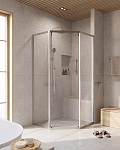Душевой уголок Cezares Relax 304-P-1-100-C-CR 100*100*200 без поддона Душевой уголок Cezares Relax 304-P-1-100-C-CR 100*100*200 без поддона