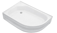 Душевой поддон WEMOR 110/80/24 L 110*80*24 мм асимметричный
