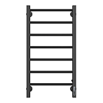 Электрический полотенцесушитель Larusso Феличия П7 40*80 черный матовый