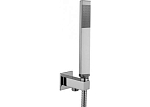 Душевая лейка Paffoni Premium ZDUP095CR с держателем и шлангом хром Душевая лейка Paffoni Premium ZDUP095CR с держателем и шлангом хром
