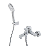 Смеситель BelBagno Aurora AURORA-VASM-CRM для ванны и душа хром Смеситель BelBagno Aurora AURORA-VASM-CRM для ванны и душа хром