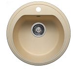 Кухонная мойка Polygran F-05 45*45 бежевая матовая Кухонная мойка Polygran F-05 45*45 бежевая матовая