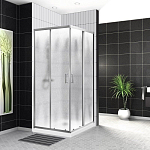 Душевой уголок BelBagno UNO-195-A-2-100-CH-Cr 100*100*195 без поддона Душевой уголок BelBagno UNO-195-A-2-100-CH-Cr 100*100*195 без поддона
