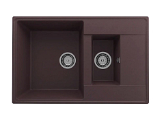 Кухонная мойка Ulgran Quartz Prima 780 1,5 K 78*50 (06, трюфель) Кухонная мойка Ulgran Quartz Prima 780 1,5 K 78*50 (06, трюфель)