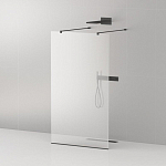 Душевая перегородка Cezares LIBERTA-L-2-110-120-C-NERO Walk-in 110*120*195 L/R с возможностью двустороннего входа, стекло прозрачное, профиль черный без поддона Душевая перегородка Cezares LIBERTA-L-2-110-120-C-NERO Walk-in 110*120*195 L/R с возможностью двустороннего входа, стекло прозрачное, профиль черный без поддона