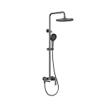 Душевая стойка Vincea VSFS-413GM с изливом вороненая сталь Душевая стойка Vincea VSFS-413GM с изливом вороненая сталь